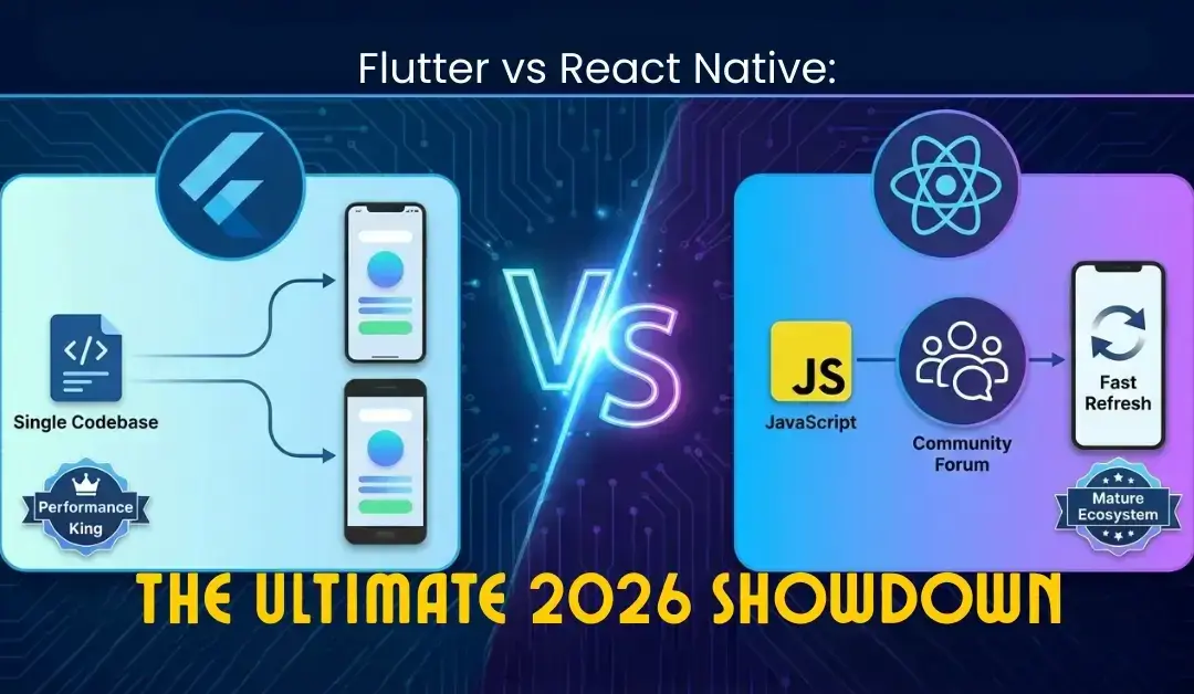 Flutter vs React Native: The Ultimate 2026 Showdown