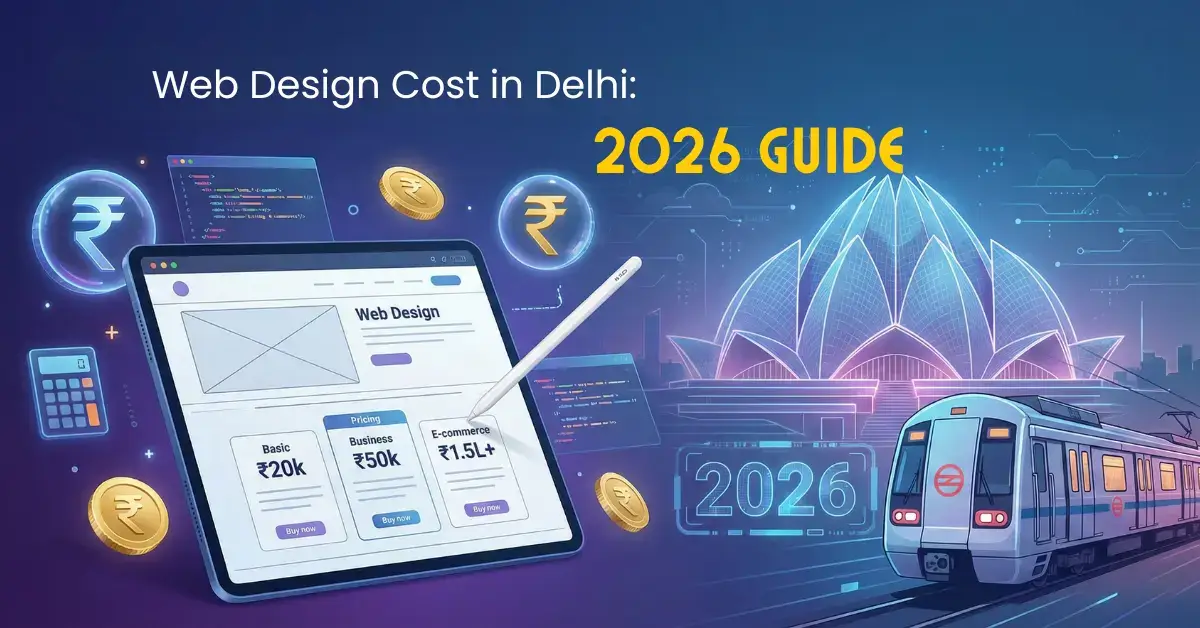 Web Design Cost in Delhi: The 2026 Pricing Guide (Updated Rates)